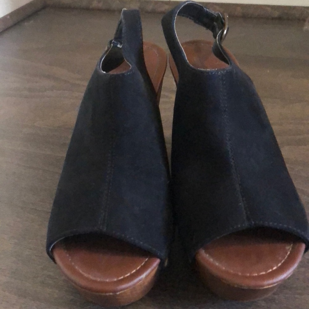 Black and brown Mossimo Target wedges